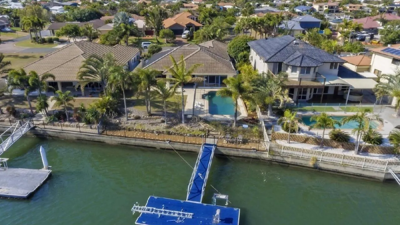 Lux And Space In The Perfect Canal Home Banksia Beach Australia